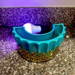 RARE Unique 1950s vintage lamp -planter,pot,bowl